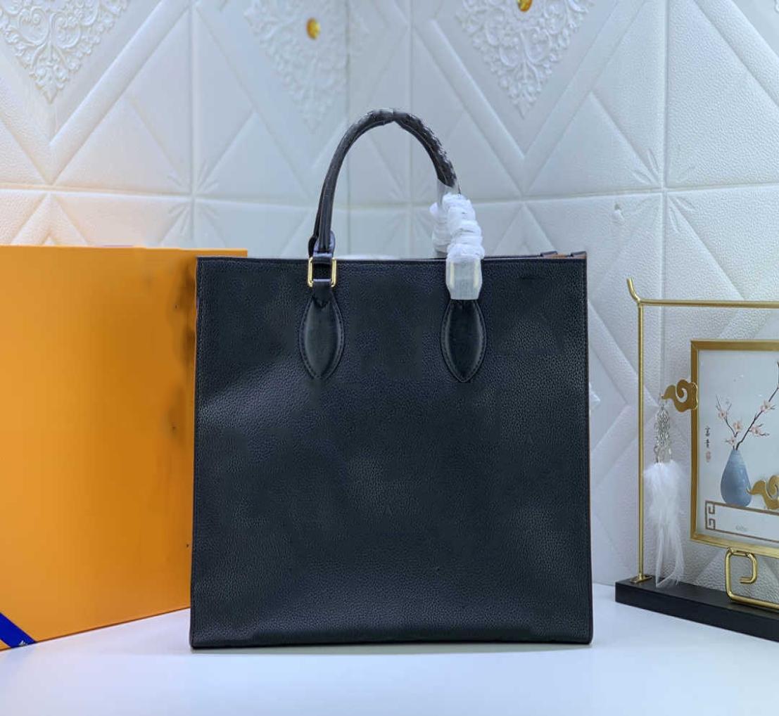 

FASHION ONTHEGO WOMEN luxurys designers bags genuine leather Handbags messenger crossbody shoulder bag Totes Wallet M453737354880, Brown