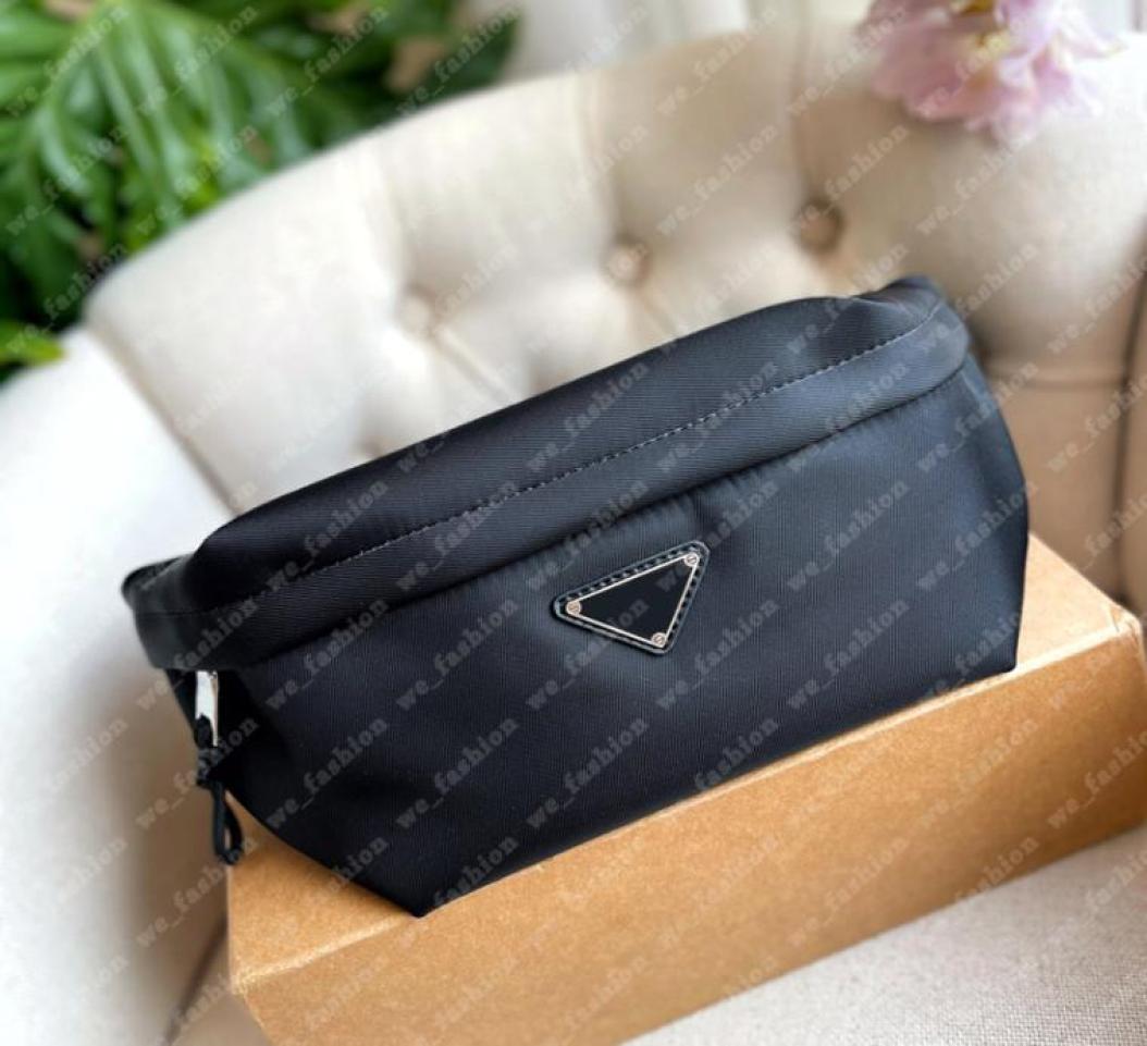 

Black Designer Fanny Pack Waist Bag Women Mens Packs Black Nylon Bumbag Shoulder Bags Men Fannypack Womens Belt Bum Bag Chest 22063496668