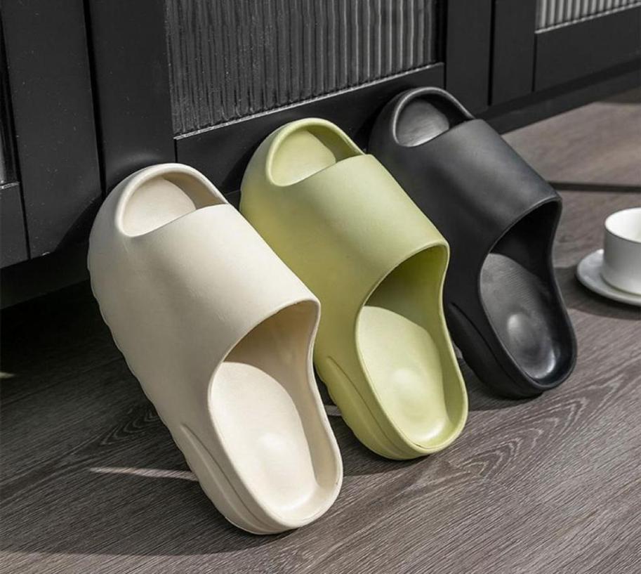 

Slippers Summer Women Outdoor Casual Men Sandals 2022 Beach Shoes Soft Bottom Slides Thick Platform EVA AntiSlip Home Flip Flop5035303, Green