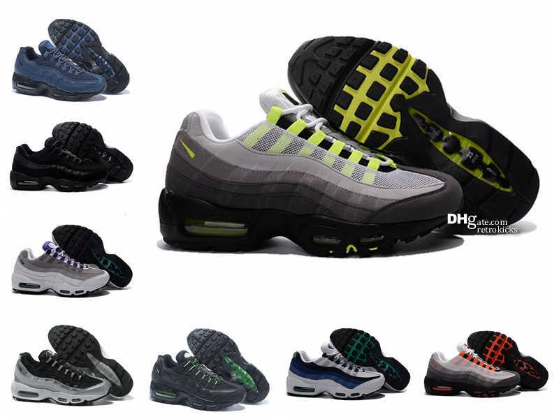 

Classic 95s OG Neo Crape Slate Running Solar Red Shoes Man Woman size 36-46 Sneakers Trainers Pink Suede Black Green Rose Triple White Navy Blue Ultramarine On Sale, Color 13