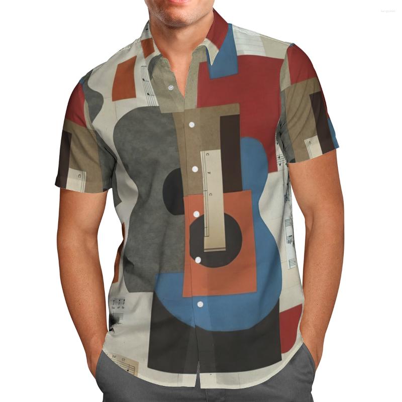 

Men' Casual Shirts Vintage 3D Beach Camisa Hawaii Shirt 2023 Summer Men' Short Sleeve Streetwear Oversized 5XL Camisas De Hombre-21, 19