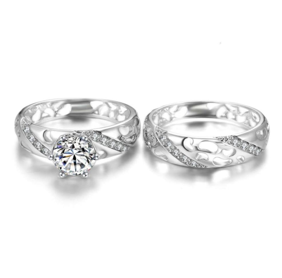 

HBP fashion New style couple039s ring with poem Pendant0128504051