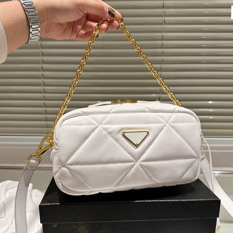 

Women Classic Handheld Vintage Camera Shoulder Bag Trend Badge Luxury Handbag Large Capacity Outdoor Coin Purse Gold Hardware Large Capacity Suitcases Clutch 23CM, Box