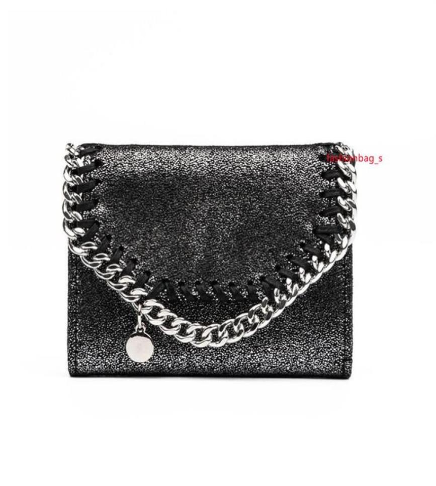 

Designer Fashion Women Purse Stella Mccartney Small Wallets Causal Lady Wallet Soft PVC Leather Bag fashionbag s18994769711, Red