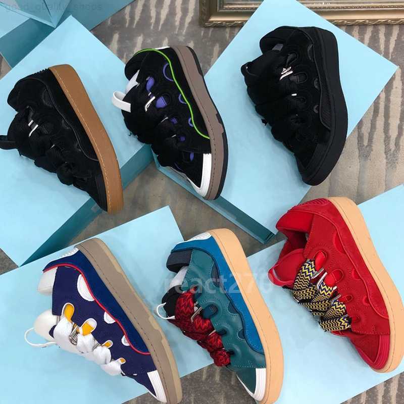 

Shoes Running Mens Womens Lanvi Luxury France Designer Running LEATHER CURB SNEAKERS Classic of the 70s weightlessnes comfort