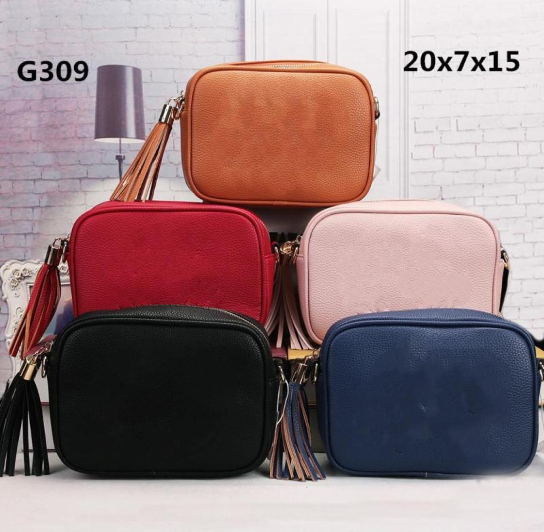 

Top Quality Women Handbags Bags Crossbody Soho Bag Disco Shoulder Bag Fringed Messenger Bags Purse 20cm1496817, Red