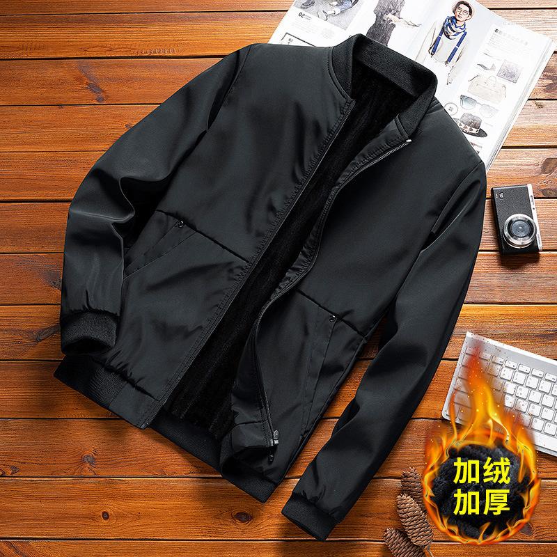 

Men's Jackets Autumn/Winter Men's Bomber Jacket Windbreaker Korean Fashion Coats Brands Military Motorcycle Luxury, 1955blue thin