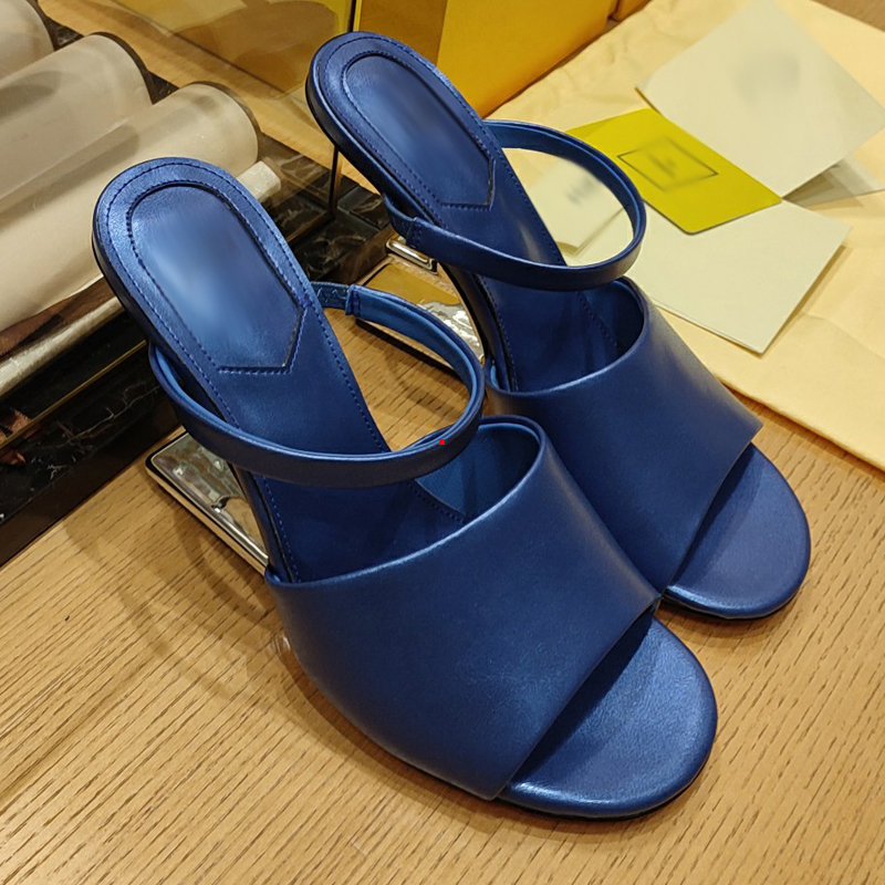 

2023 Fashion designer slippers sandals slides sandal women shoes sliders suede snake leather buckle strap flip flops slipper Leather Shoes With Box -127, Picture color