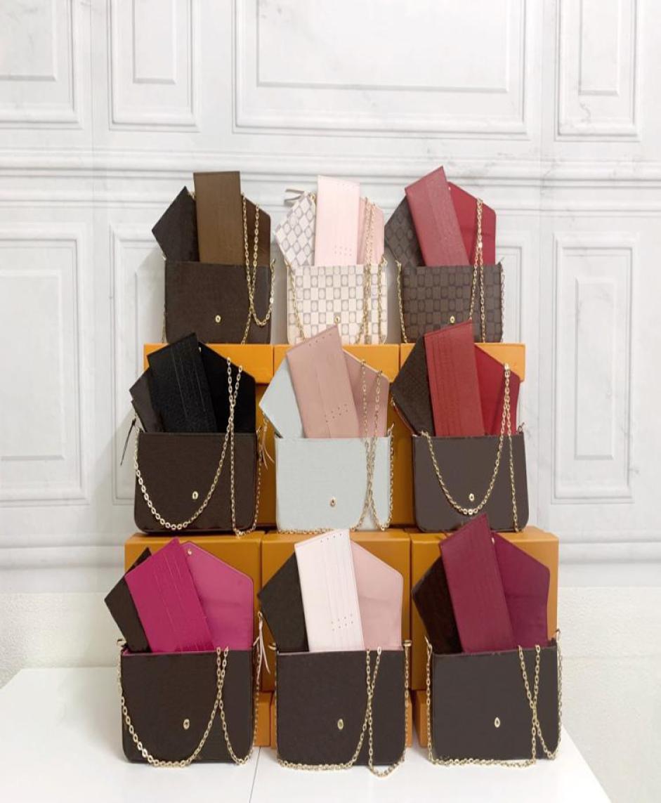 

2021Luxury ladies wallets shoulder strap bags high quality designer b ags Beautiful and atmospheric highquality package 612768704399, Watermelon