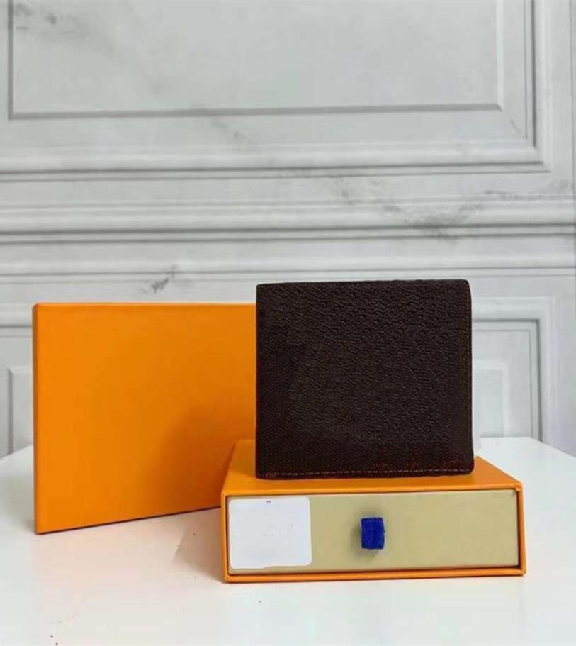 

Classic Unisex Purse Shopping Coin Purse High Quality Leather Wallet Card Holder Luxury Brand With Box3757032, Red