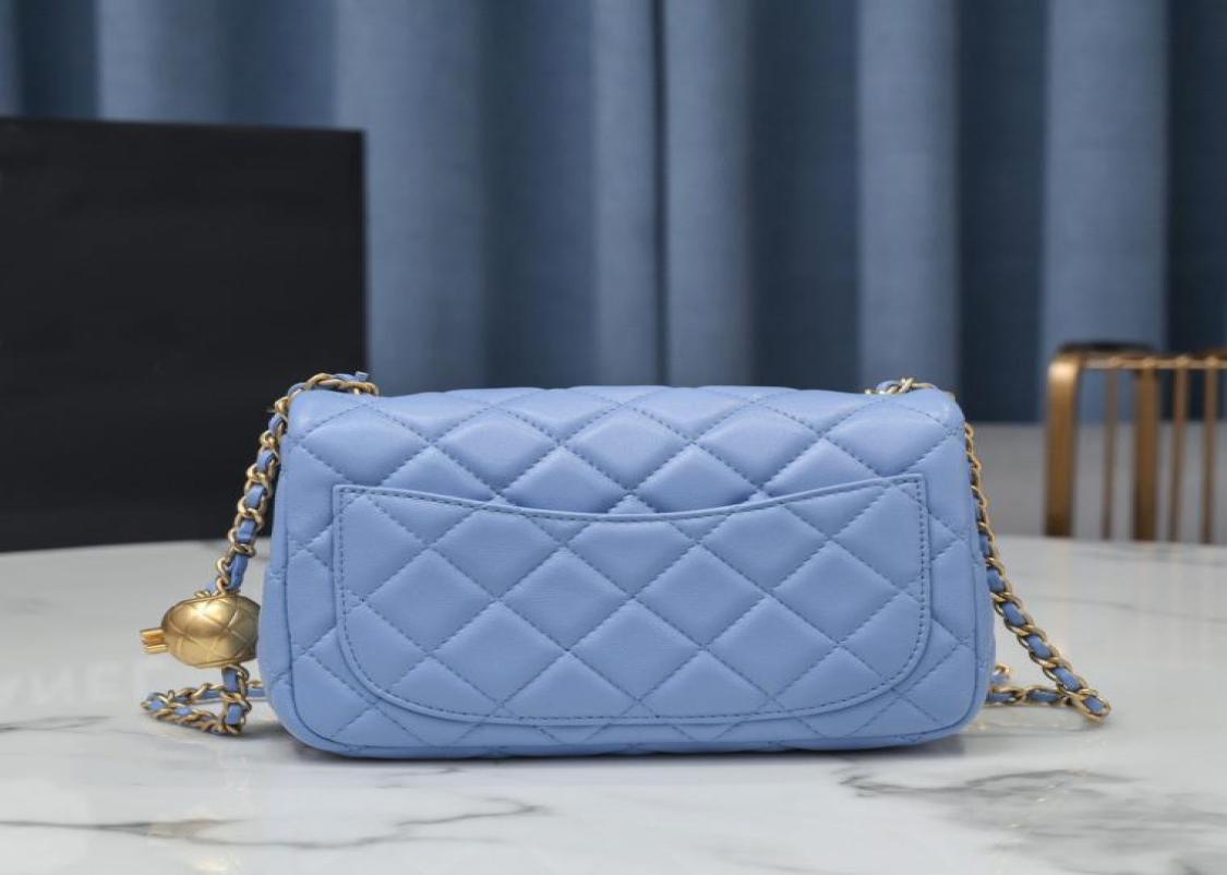 

Classic Designers Shoulder Bags Handbags Top Quality Woman Fashion Genuine Leather designer handbag Women Flap Letters Black Cross1110796, Blue