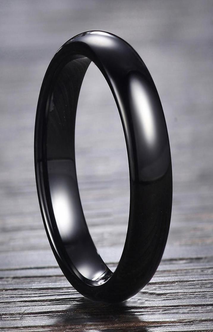 

2021 RFID 125kHz 1356MHz Black ceramic smart fashion ring ID or uid chip FOR MEN OR WOMEN7910641