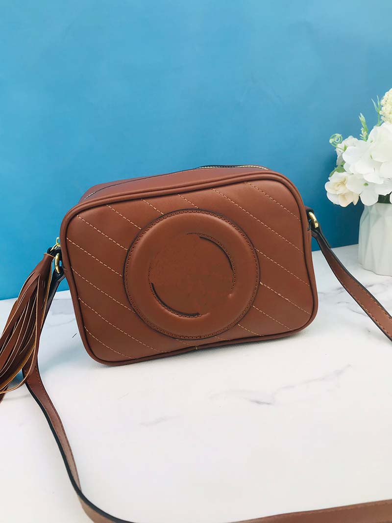 

Classic fashion retro ladies cute tassel small bag shoulder messenger bag 2023 new camera bag #8508, Pink