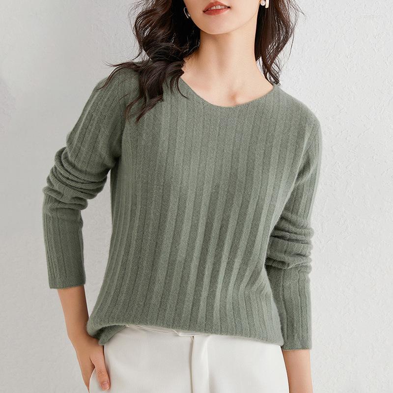 

Women's Sweaters Women Sweater 2023 Autumn And Winter Clothing Cardigan Top Pullover Fashion Loose Bottom Knitted, Apricot