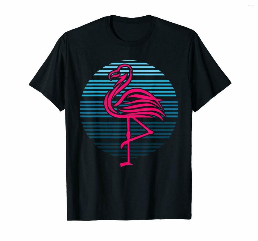 

Men' T Shirts Flamingo Bird 80s Party Theme Birthday Celebration Unisex Black T-Shirt -6XL, Men-darkpurple