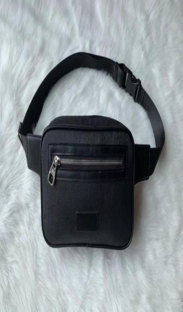 

Fashion Waist Bags Men Women Leather Fanny Pack Belly Waist Bum Bag Fitness Running Belt Jogging Pouch Back Grid Bags wallet purse7465117, Black