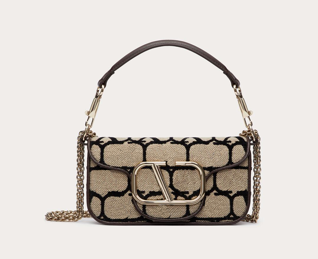 

Women handbag designer bag luxury shoulder bag printed crossbody bag clamshell buckle alphabet chain bag baguette bag, Beige red