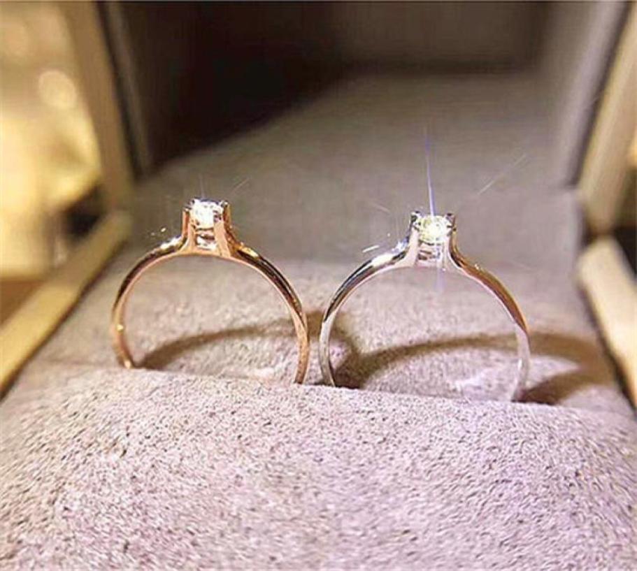 

WholeNew fashion explosive jewelry fashion concise diamond lady ring3760388