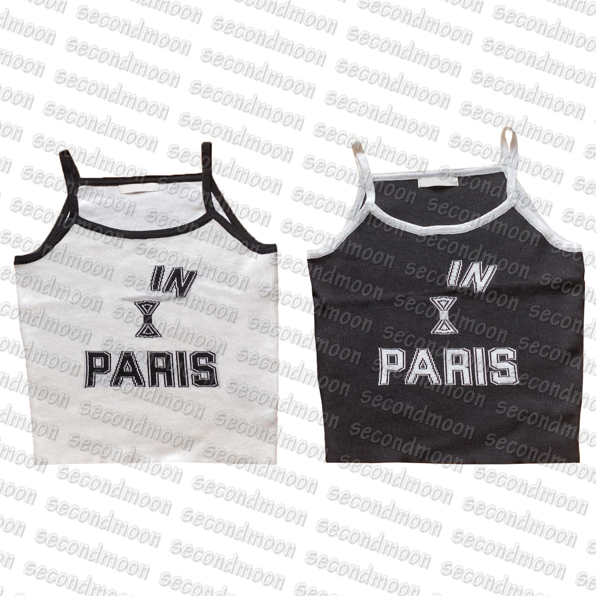 

Letters Printed Tank Tops Women Sexy Sling Top Summer Breathable Yoga Top Quick Dry Camis, White