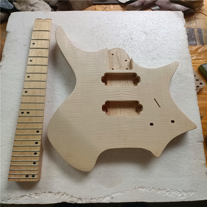 

Hot!,Headless electric guitar unfinished. Precise datafree shipping
