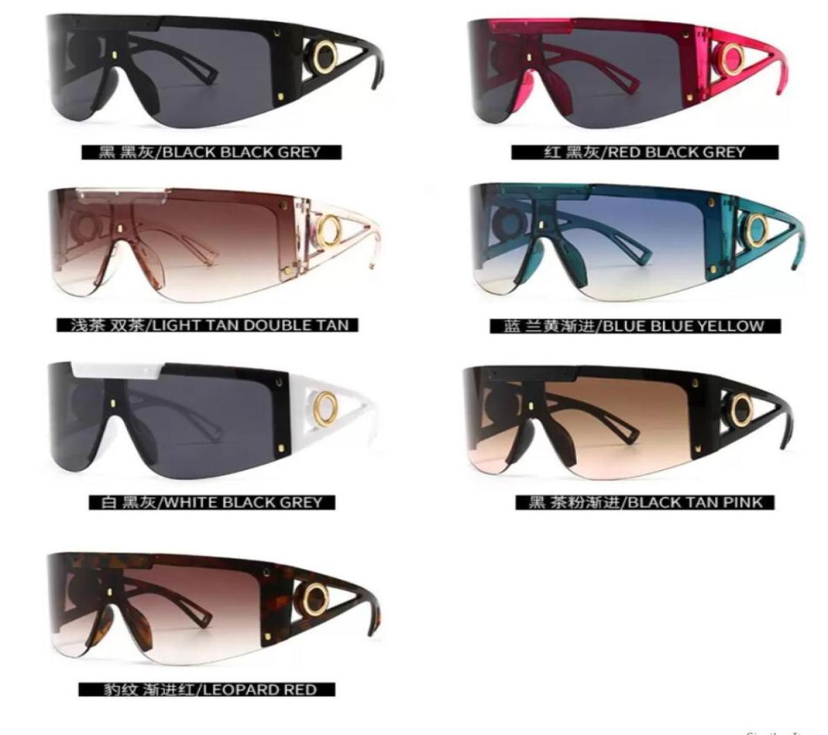 

1pcs summer woman Fashion outdoors driving sunglasses ladies Transparent ocean lens unisex eyeglasses Adumbral Cycling travel wind2265075