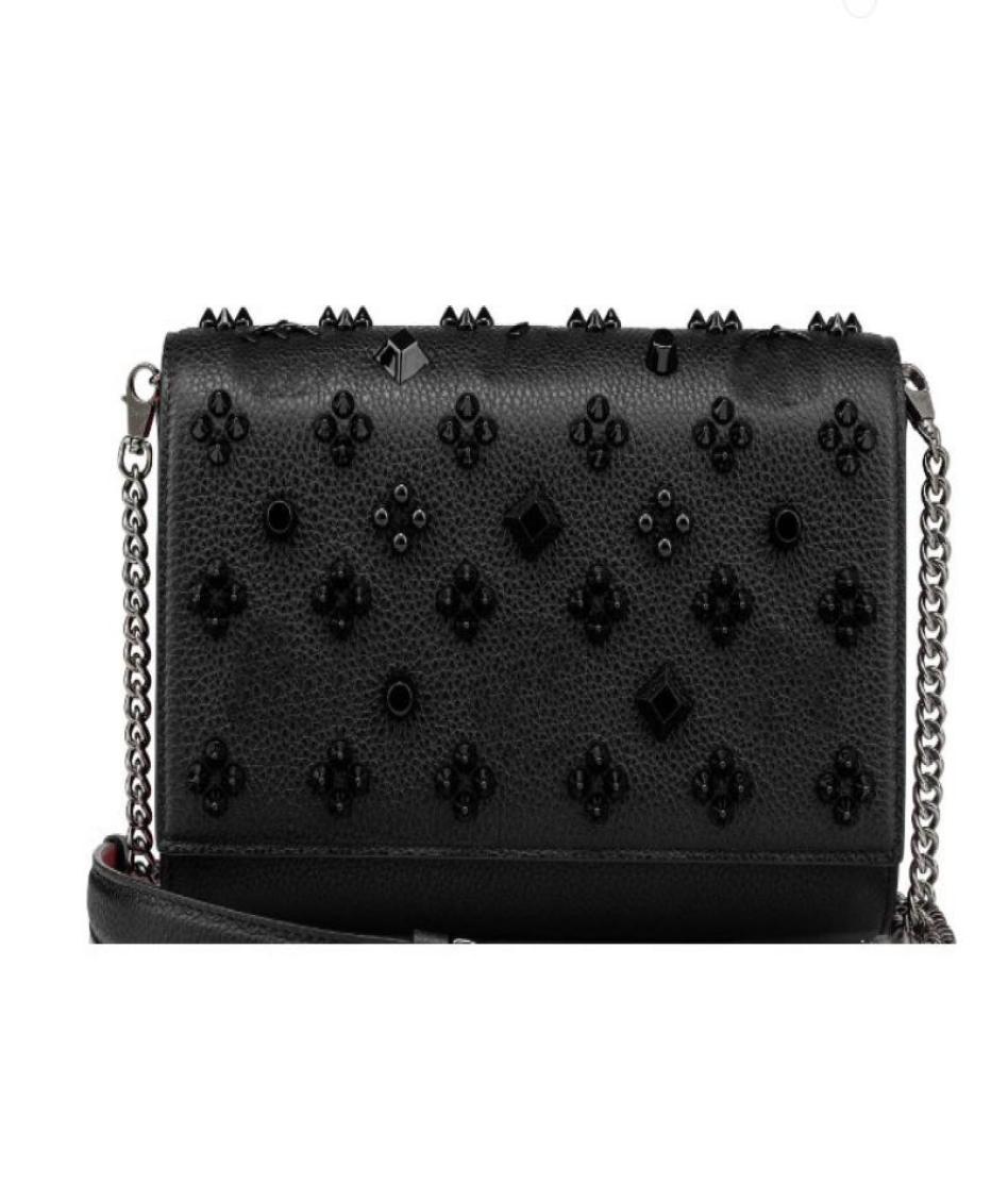 

Rivet red color bottoms bags personalityhead embossed holding envelope Women Shoulder Bag fashion handbag high quality genuine lea2917787, Sky blue