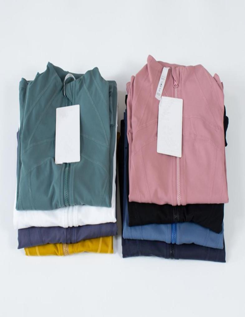 

Women039s Slim Yoga Jacket Fitness Autumn Solid Breathable Workout Gym Coat Running Sport Sweatshirts Zipper Nylon Tight Tops7421312, Yellow