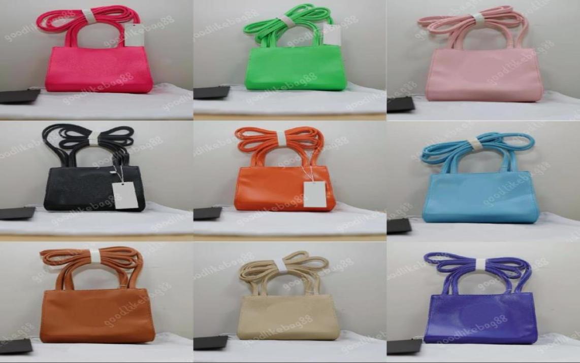

Top Quality 3 Sizes Telfars Bags Shoulder Handbags Mini Designer Handbag Soft Leather bag8119330, Grape