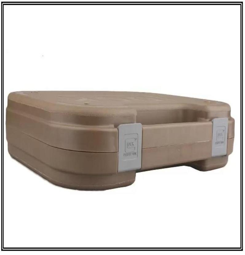 

GLOCK ABS Pistol Tactical Gun Hard Case Storage Case Carry Box For Kublai Suitcase Airsoft Hunting Accessoriescx1489245, Green