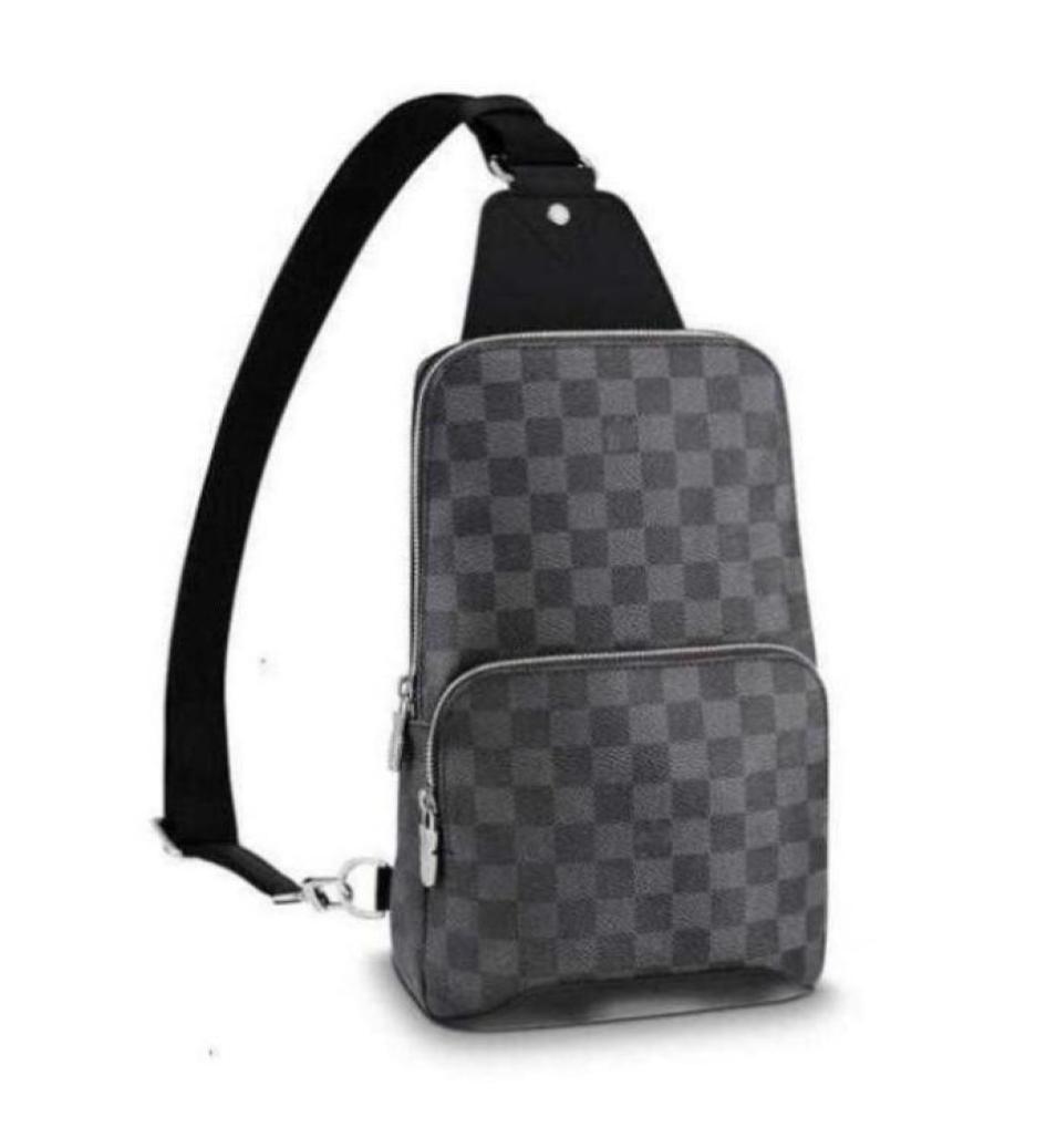 

AVENUE SLING shoulder bag fashion luxurys men chest crossbody leather sporty travel casual canvas packs outdoor shoulders bags9631822, Sky blue