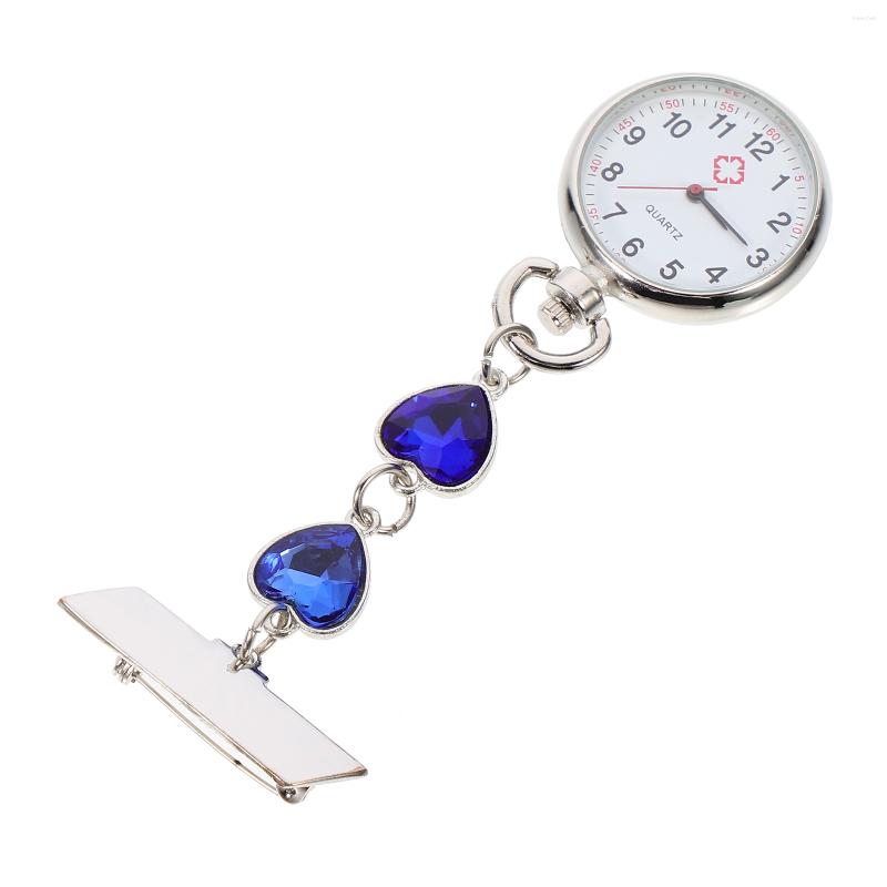 

Pocket Watches Peach Heart Watch Fashion Creative Quartz, Blue