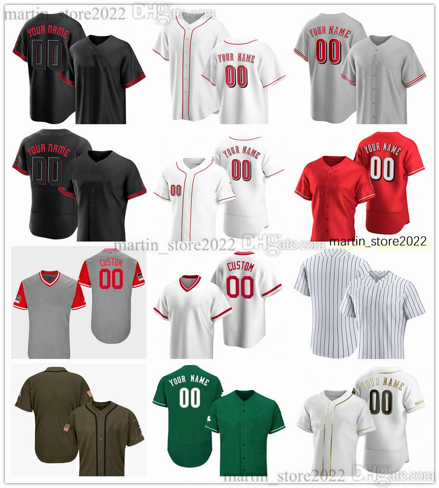 

Stitched 2023 Baseball Jerseys 9 Matt McLain 7 Spencer Steer 30 Will Benson 17 Stuart Fairchild 29 TJ Friedl 31 Henry Ramos 38 Michael Siani 5 Johnny Bench 14 Pete Rose, Gray (with team logo)