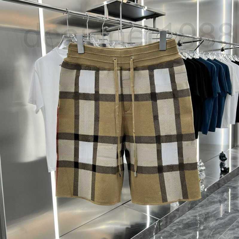 

designer mens short trousers shorts wool knitted casual pants summer Burb men women fashion beach vacation five-point PWCG, Khaki