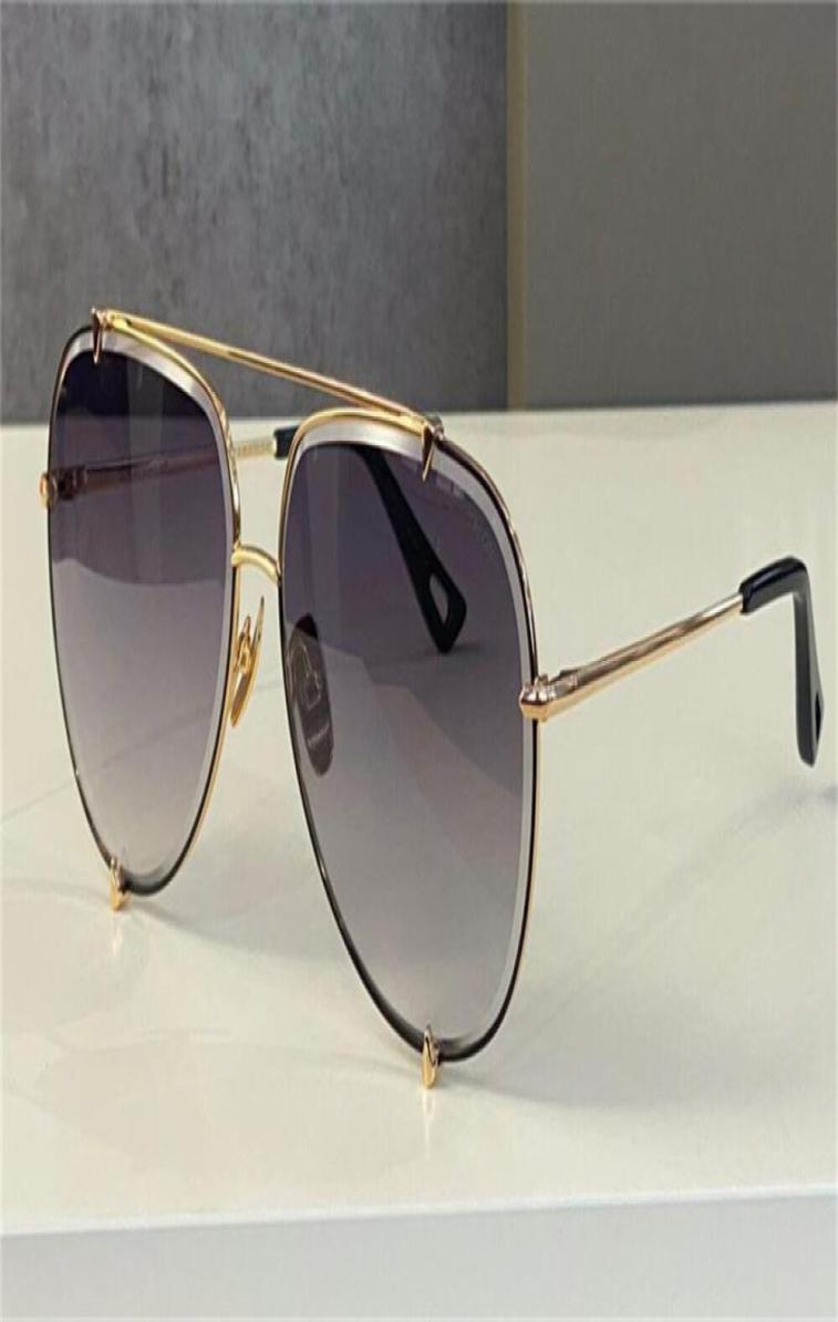 

New fashion sunglasses 23007 TALON men design metal vintage eyewear pilot frame UV 400 lens outdoor glasses top quality7022659