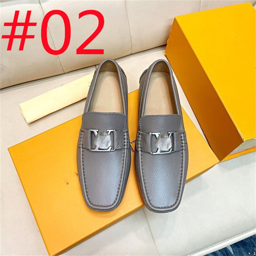 

23ss New Suede Men Designer Loafers Shoes Genuine Leather Slip on Moccasins Men Comfy Black bronw blue Luxurious Moccasin Driving Loafers, #25