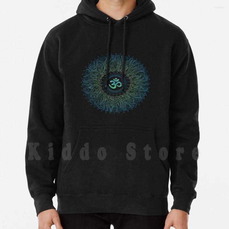 

Men's Hoodies Pranava Yoga. Shanti Om. Mandala Long Sleeve Yoga Shiva Om Pattern Trance, Teenlongsleeve-black