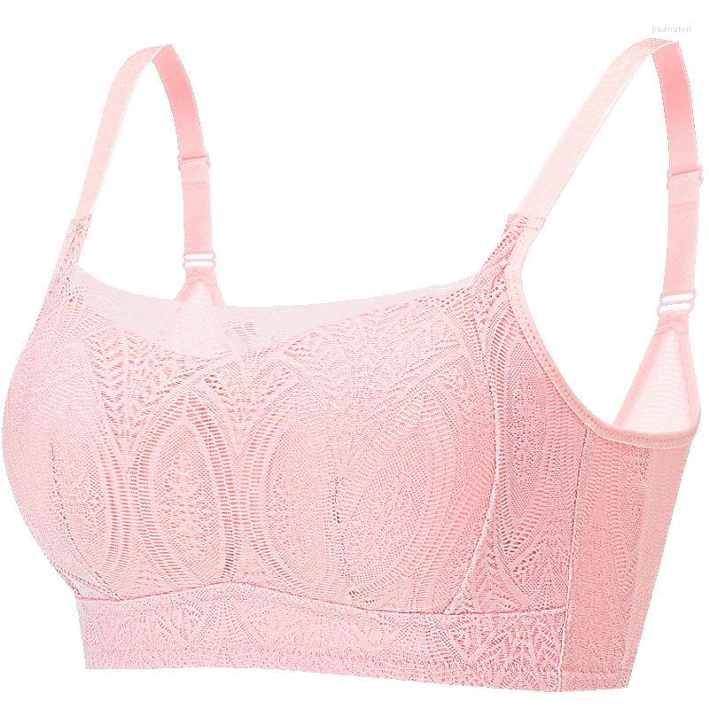 

Bras Summer Lace-thin Thin Breast Form Bra Mastectomy Women's Designed With Pockets For Prosthesis2056, Beige