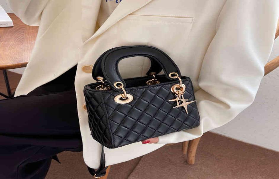 

Online Popular Small Bag Women 2021 New Trendy Korean Versatile Messenger Bag Fashion Ins Portable Princess9811449, Cream