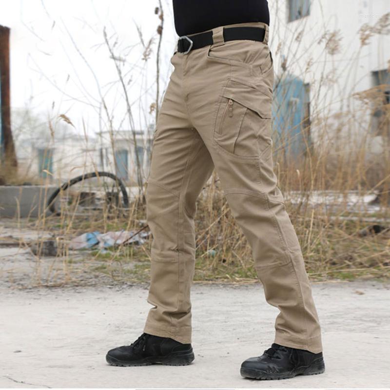 

Men's Pants Men's Tactical Cotton Outdoor Training Autumn And Winter Mountaineering Wearable Workwear, Khaki