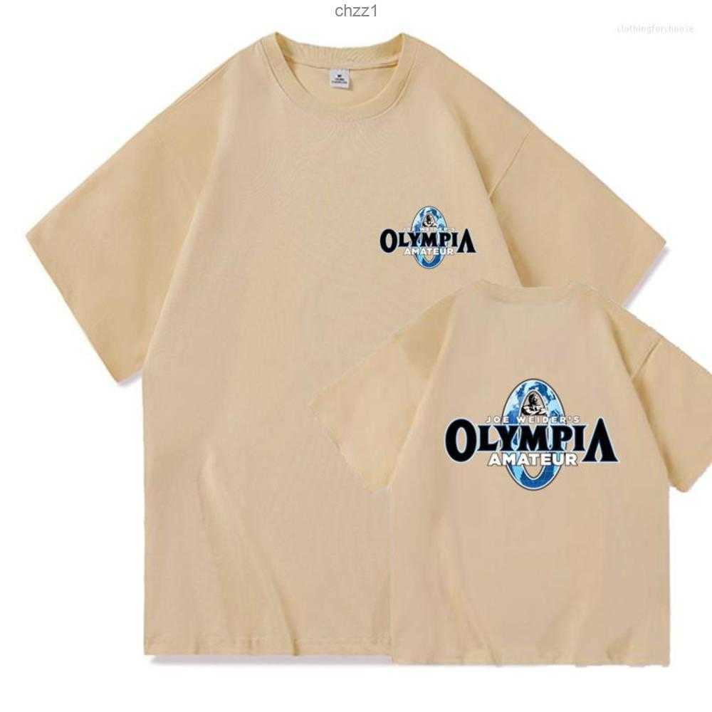 

Men's t Shirts Summer Olympia Mens Gyms Cotton Short Sleeve Shirt Men Hip Hop O-neck Basic Y2k T-shirts Male High Quality Tops Clothingtmfctmfc, Light blue