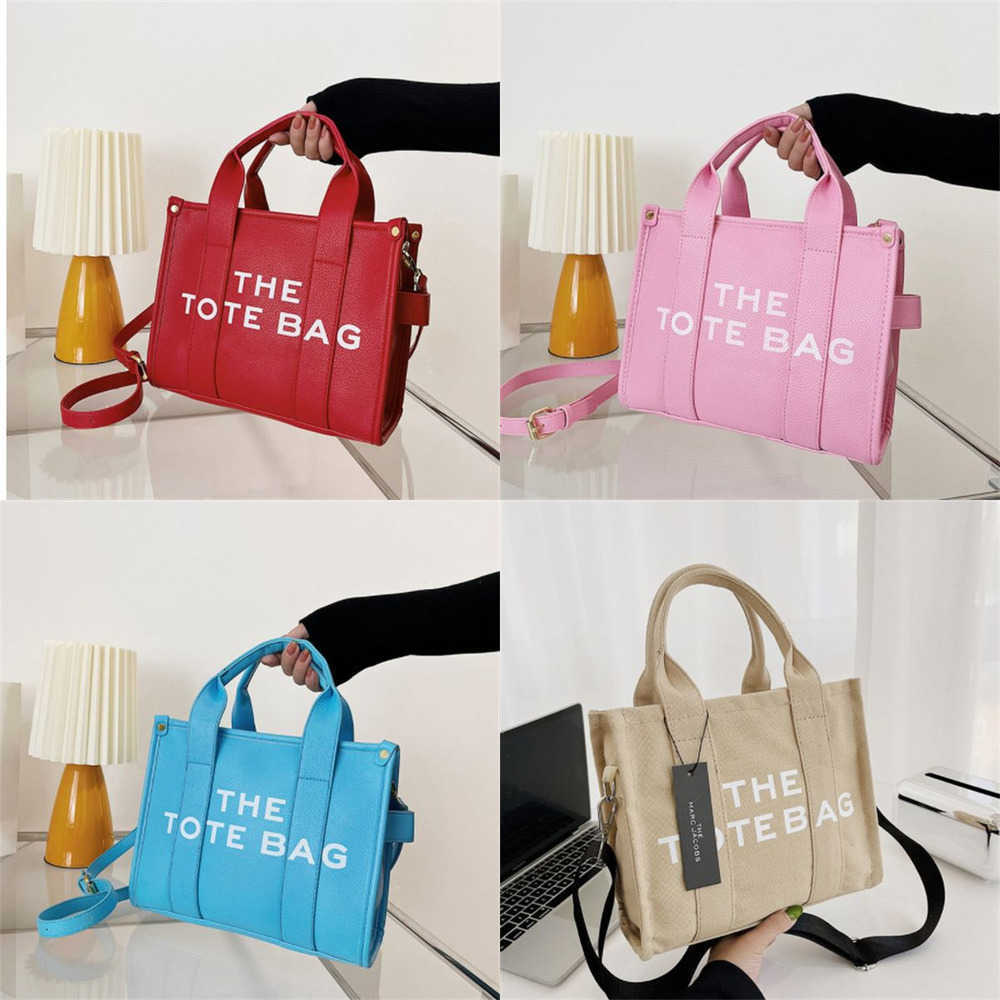 

Marc Designer Famous the Tote Bag Shoulder Lady Large Cross Body Men Cool Practical Casual Square Wallets Capacity Plain Handbags Women Great Coin Jacobs6BBW, Red