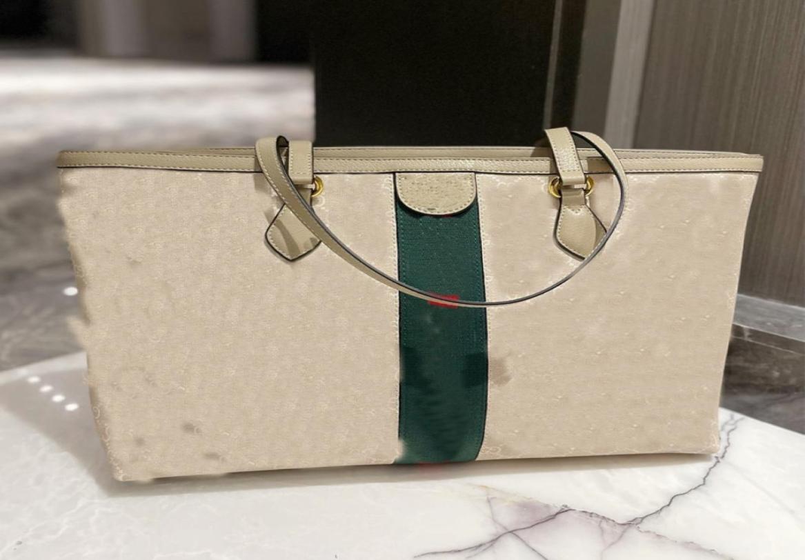 

Large Capacity Shopping Bag Luxury Women beige Shoulder Bags Lady Casual Tote4169975, White