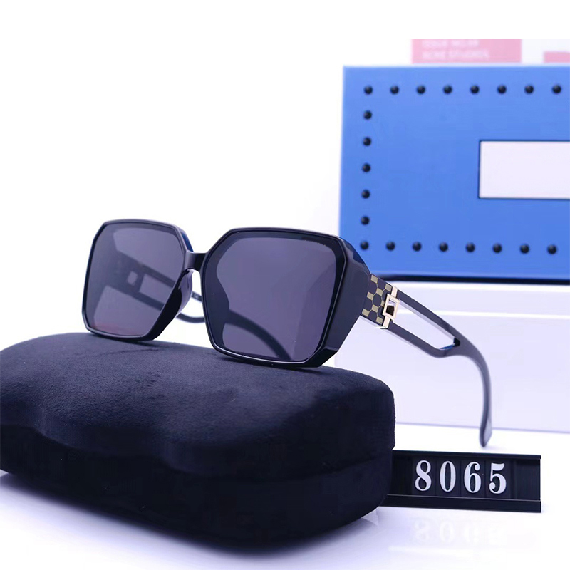 Designer Sunglass Fashion Sunglasses with Spots for Women Men BeachSun glass Luxury Brand Goggle Adumbral 5 Color Option Eyeglasses-image-868870250