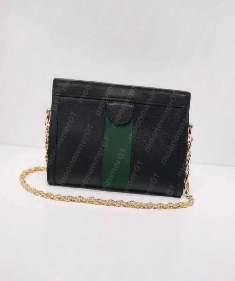 

Designer Handbags chain clutch lady crossbody bags tote hobo classic Striped shoulder bag women fashion chains purse Saddle handba1027351, Brown