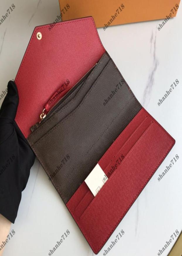 

Real Cowhide Emilie Rosalie Envelope LongShort Wallets Coin Purse Designer Clutch Bags Josephine Victorine Women Lady Purses Card9316196, Fuchsia