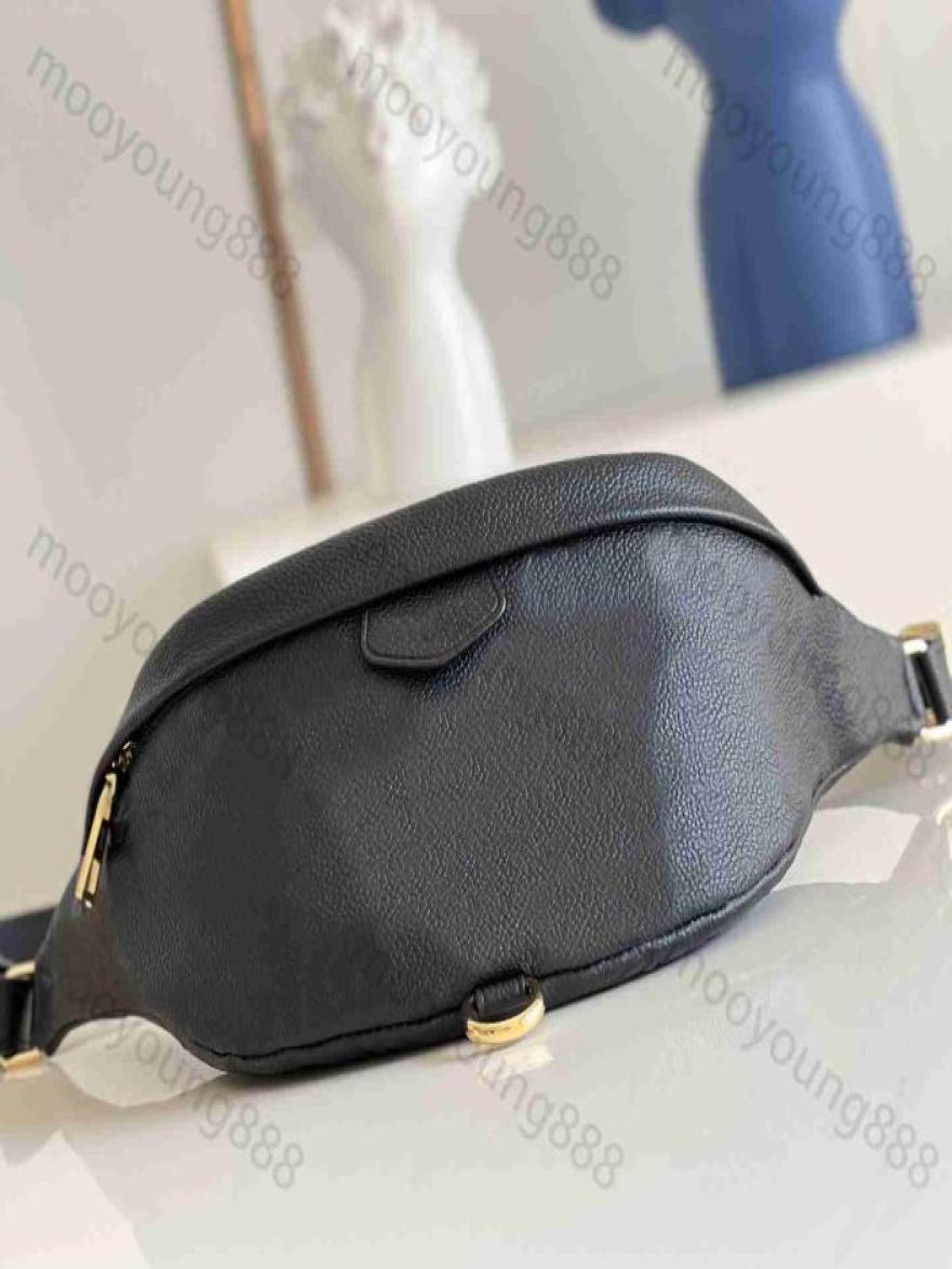 

Top Tier Quality Luxury Designer Large Black Waist Bags Bumbag Real Leather Embossed Chest Bag Zipper Purse Special Canvas Print C2281569, Yellow