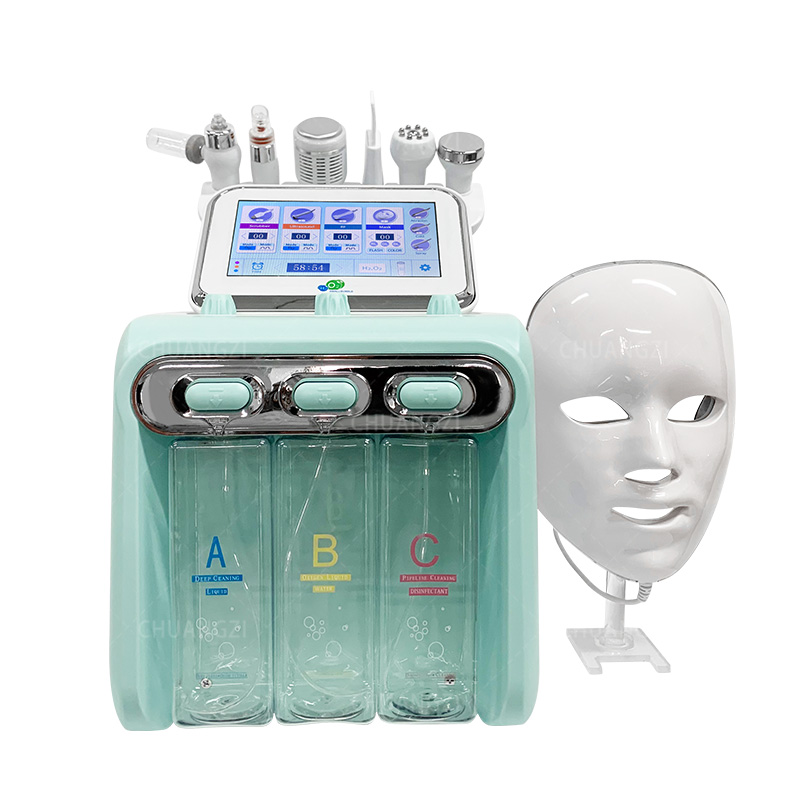 

Oxygen Jet Professional 7 in1 water peel Dermabrasion with Bio-lifting Spa hydrofacial Machine Hydro Microdermabrasion oxygen jet facial for beauty salon use