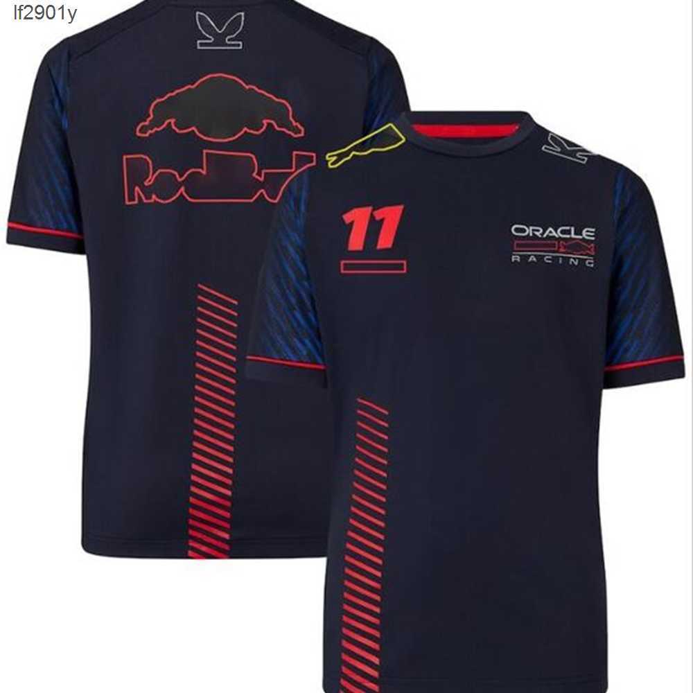 

Summer F1 racing T-shirt new 2023 round neck shirt same custom M006, Xl