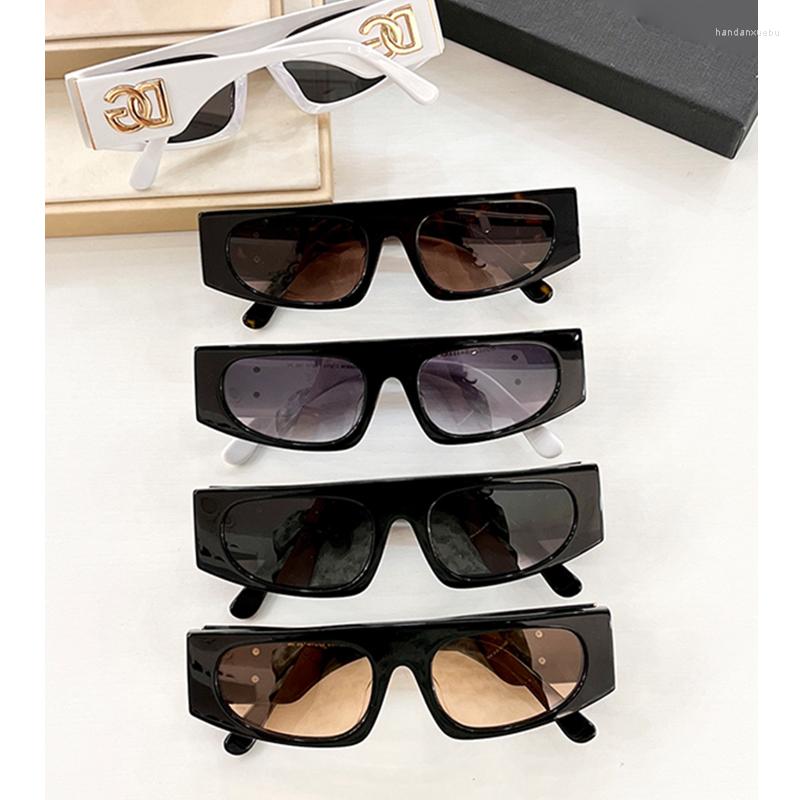 

Sunglasses 2023 Y2k Woman Fashion MIRROR Square Acetate Frame For Men Outdoor Activities Wiht Box