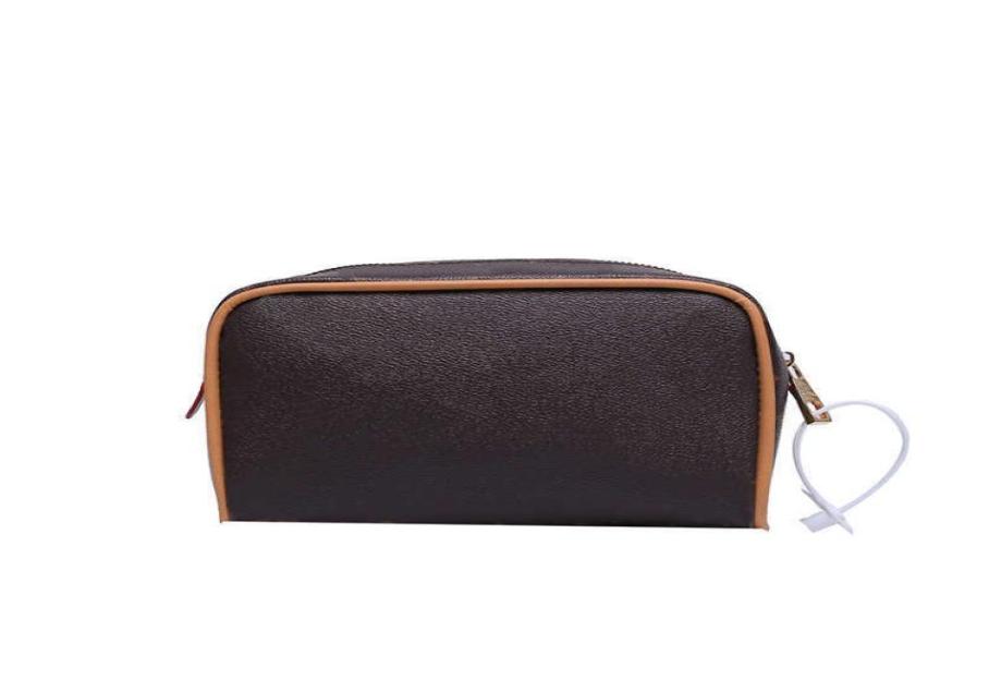 

Designer Makeup Cosmetic Bags for Women Watercolour Traveling Toilet Clutch Bag Female Large Capacity Wash Toiletry Pouch L6251887080, Black